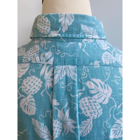 Reyn Spooner Brooks Brothers Shirt Regent Hawaiian Short Sleeve Button Up sz XL - Picture 4 of 7